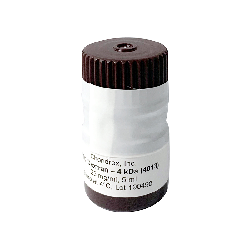 TRITC-Dextran, 70 kDa, 25 mg/ml x 5 ml  TRITC 標(biāo)記右旋糖苷