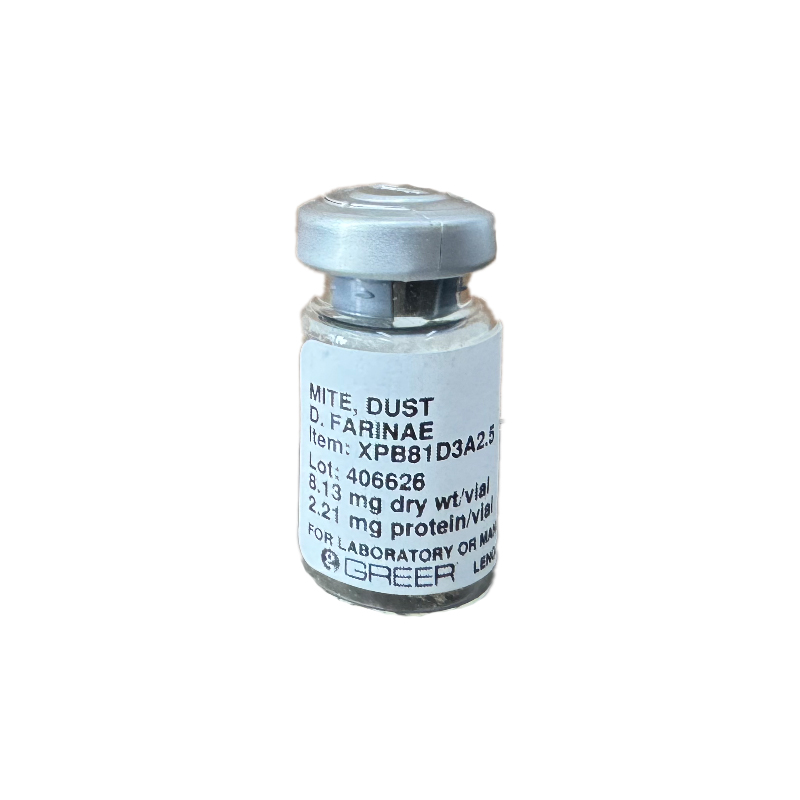 Mite, House Dust (D.Farinae)  粉塵螨過敏原